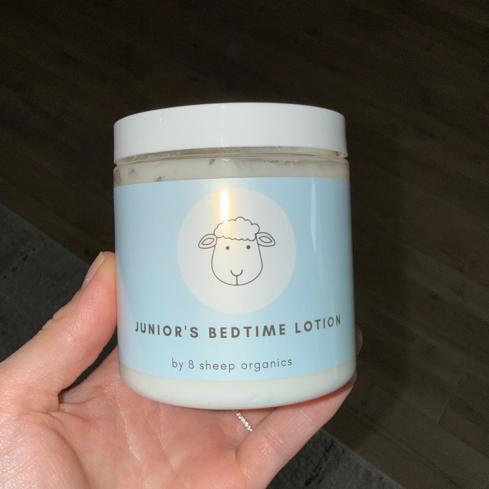 8 Sheep Organics Junior's Bedtime Lotion
